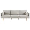 3-Sitzer-Sofa, hellgrau